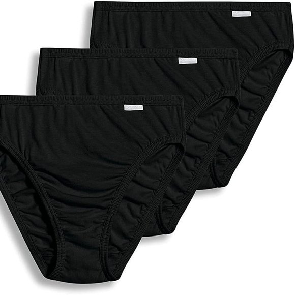 Jockey Women's Plus Size Elance French Cut 3-Pack - Picture 1 of 5